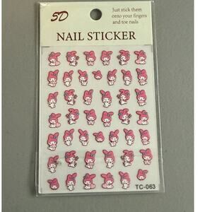 #MM-774 My Melody Nail Stickers